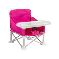 Deluxe Portatif Katlanabilir Mama Sandalyesi Pembe Deluxe Portatif Katlanabilir Mama Sandalyesi Pembe