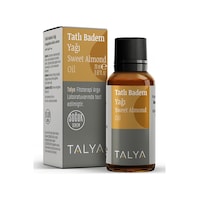 Talya Soğuk Sıkım %100 Saf ve Doğal Tatlı Badem Yağı 20 ML Talya Soğuk Sıkım %100 Saf ve Doğal Tatlı Badem Yağı 20 ML