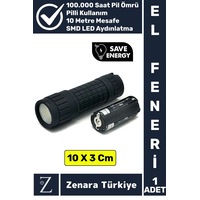 Premium Kamp Avcı Balıkçı Güvenlik Deprem Enerji Tasarrufu Güçlü Beyaz Işık Pilli Mini El Feneri Çok Renkli Premium Kamp Avcı Balıkçı Güvenlik Deprem Enerji Tasarrufu Güçlü Beyaz Işık Pilli Mini El Feneri Çok Renkli