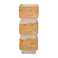 Geseus Motek Organızer Tekerlekli Eşya Ve Erzak Kutusu 3x12 Lt-Mt Geseus Motek Organızer Tekerlekli Eşya Ve Erzak Kutusu 3x12 Lt-Mt