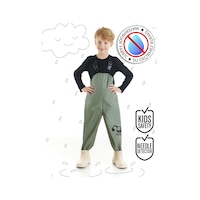 Denokids Erkek Çocuk İnşaat Araçları Desenli Haki Su Geçirmez Ayarlanabilir Askılı Yağmur Tulumu 3-8 Yaş Denokids Erkek Çocuk İnşaat Araçları Desenli Haki Su Geçirmez Ayarlanabilir Askılı Yağmur Tulumu 3-8 Yaş