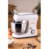 Emsan Bella Gusto Stand Mikser 1300 W 5 L Mutfak Şefi Beyaz Emsan Bella Gusto Stand Mikser 1300 W 5 L Mutfak Şefi Beyaz