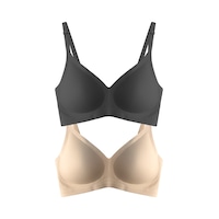 Cottonhill Seamless Bra - Soft Lazer Kesim Balensiz Ayarlanabilir Askılı Dikişsiz Kadın Sütyen 2'li Paket-2 Çok Renkli Cottonhill Seamless Bra - Soft Lazer Kesim Balensiz Ayarlanabilir Askılı Dikişsiz Kadın Sütyen 2'li Paket-2 Çok Renkli