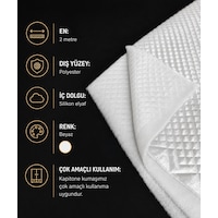 Favora Kapitone Ağaç Kabuğu Dikişli Kumaş 5 Metre Beyaz Favora Kapitone Ağaç Kabuğu Dikişli Kumaş 5 Metre Beyaz
