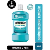 Listerine Coolmint 1 L X 2 Adet Listerine Coolmint 1 L X 2 Adet