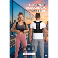 Dik Duruş Korsesi Kamburluk Önleyici Duruş Düzelten Korse Omuz Sırt Korsesi Sporcu Korsesi Dik Duruş Korsesi Ortopedik Duruş Düzeltici, Kamburluk Önleyici, Ayarlanabilir Omuz Ve Sırt Korsesi, Kadın Erkek Unisex