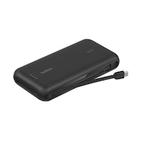 Belkin Bpb024hqbk 20k 30w Powerbank Entegre Usb C Kabloyla siyah Belkin Bpb024hqbk 20k 30w Powerbank Entegre Usb C Kabloyla siyah