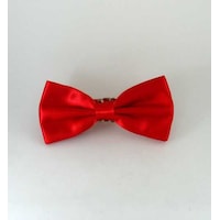 Gaffy Kırmızı Düz Renk Saten Papyon - Sp02 Kırmızı Gaffy Kırmızı Düz Renk Saten Papyon - Sp02 Kırmızı