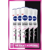 Nivea Invisible Black&White Clear Kadın Deodorant 5 x 150 ML Nivea Invisible Black&White Clear Kadın Deodorant 5 x 150 ML