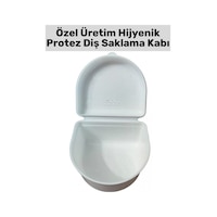Yüksek Kaliteli KokuOluşumu Delikli Kapak Hijyenik Protez Diş Saklama Kabı 4 Adet Yüksek Kaliteli KokuOluşumu Delikli Kapak Hijyenik Protez Diş Saklama Kabı 4 Adet