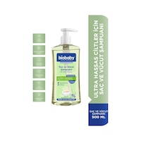 Biobaby Ultra Hassas Saç Ve Vücut Şampuanı 500 ml Prebiyotik Alman Papatyası - Organik Içerik Biobaby Ultra Hassas Saç Ve Vücut Şampuanı 500 ml Prebiyotik Alman Papatyası - Organik Içerik