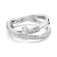 5691232 Swarovski Yüzük Hyperbola:rıng 2 Row Whıte/rhs 60 Çok Renkli 5691232 Swarovski Yüzük Hyperbola:rıng 2 Row Whıte/rhs 60 Çok Renkli