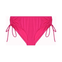 İpli Yan Bağlamalı Desenli Bikini Altı Pembe İpli Yan Bağlamalı Desenli Bikini Altı Pembe