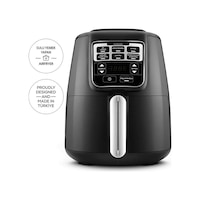 Karaca Air Pro Cook XL 2 in 1 Konuşan Airfryer Fritöz 4 Kişilik Karaca Air Pro Cook XL 2 in 1 Konuşan Airfryer Fritöz 4 Kişilik