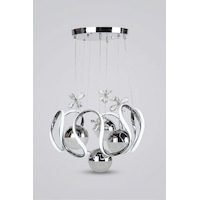 Yummy Krom Led Avize 3 Renk Salon Ve Oturma Odası İçin Yummy Krom Led Avize 3 Renk Salon Ve Oturma Odası İçin