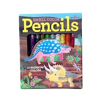 Eeboo 12li Mini Kuru Boya Kalemi - Ankylosaurus Çok Renkli Eeboo 12li Mini Kuru Boya Kalemi - Ankylosaurus Çok Renkli