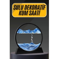 3d Led Işıklı Kum Saati Gece Lambası Hareketli Sulu Kum Saati Dekoratif 3d Led Işıklı Kum Saati Gece Lambası Hareketli Sulu Kum Saati Dekoratif