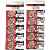 Maxell Cr2032 Lithium Pil 3 V.Cr-2032 2X5 10 Adet Pil