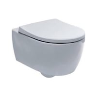 Geberit İcon Rimfree Soft Slim Asma Klozet Ve Kapak Takımı, Beyaz Geberit İcon Rimfree Soft Slim Asma Klozet Ve Kapak Takımı, Beyaz