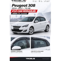 Peugeot 308 2020 Mügen Cam Rüzgarlığı 4'lü Peugeot 308 2020 Mügen Cam Rüzgarlığı 4'lü