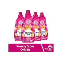 Yumoş Çamaşır Yumuşatıcısı Extra Konsantre Orkide 4 x 1440 ML Yumoş Çamaşır Yumuşatıcısı Extra Konsantre Orkide 4 x 1440 ML