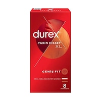 Durex Yakın Hisset Xl Prezervatif 8 Adet-1905 Durex Yakın Hisset Xl Prezervatif 8 Adet-1905