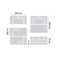 Nova Serisi Kanepe Pratik, Yer Yatağı, Dayanıklı, Bondex Sünger 200x200 Yeşil Nova Serisi Kanepe Pratik, Yer Yatağı, Dayanıklı, Bondex Sünger 200x200 Yeşil