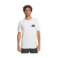 Quiksilver Colour Flow Erkek Tişört Beyaz Quiksilver Colour Flow Erkek Tişört Beyaz