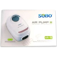 Sobo Ar-10 Akvaryum Hava Motoru Çift Çıkışlı 2x3,4lt Sobo Ar-10 Akvaryum Hava Motoru Çift Çıkışlı 2x3,4lt