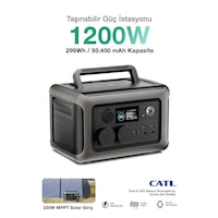 Kensa Taşınabilir Güç İstasyonu 1200 Watt Kensa Taşınabilir Güç İstasyonu 1200 Watt