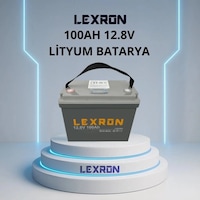 Lexron 100Ah 12.8V Lityum Akü Lexron 100Ah 12.8V Lityum Akü