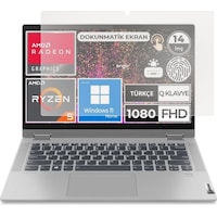 Lenovo Ideapad Flex 5 14 İnç Mat Ekran Koruyucu Şeffaf Lenovo Ideapad Flex 5 14 İnç Mat Ekran Koruyucu Şeffaf