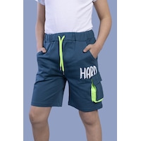 Toontoy Kids Toontoy Erkek Çocuk Beli Ayarlanabilir Cep Detaylı Baskılı Şort Petrol Mavi Toontoy Kids Toontoy Erkek Çocuk Beli Ayarlanabilir Cep Detaylı Baskılı Şort Petrol Mavi