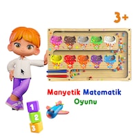 Tineke Manyetik Eğitici Renkli Sayma Eşleştirme Labirenti Eğitim Oyuncağı Ahşap Montessori Oyunu Dondurma Tineke Manyetik Eğitici Renkli Sayma Eşleştirme Labirenti Eğitim Oyuncağı Ahşap Montessori Oyunu Dondurma