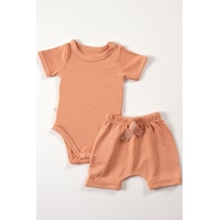 Tinylamb Elation Dessert Şort Ve Bodysuit Takım - 2 Parça Turuncu Tinylamb Elation Dessert Şort Ve Bodysuit Takım - 2 Parça Turuncu