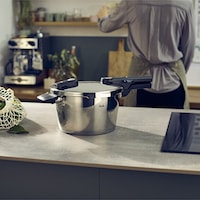 Fissler Vitaquick Elemental 4.5 L Düdüklü Tencere Gri