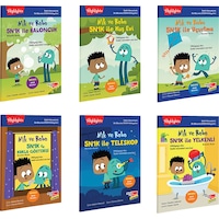 Saklı Nesnelerle STEM Hikâyeleri Nik ve Robo 5N1K 6'lı Set Saklı Nesnelerle STEM Hikâyeleri Nik ve Robo 5N1K 6'lı Set