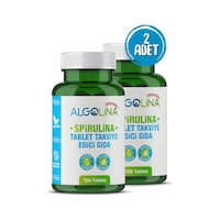Algolina Spirulina Tablet 525 Mg 2 x 120 Tablet Algolina Spirulina Tablet 525 Mg 2 x 120 Tablet