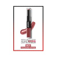 L'Oreal Paris Infaillible 2 Step 24 Saat Kalıcı Likit Ruj & Balm 801 Toujours Toffee L'Oreal Paris Infaillible 2 Step 24 Saat Kalıcı Likit Ruj & Balm 801 Toujours Toffee