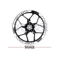 Yamaha Mt25 Jant Şeridi Geniş Sticker Dıştan İçe Kaliteli Yüksek Yapışkanlı Sticker Beyaz Yamaha Mt25 Jant Şeridi Geniş Sticker Dıştan İçe Kaliteli Yüksek Yapışkanlı Sticker Beyaz