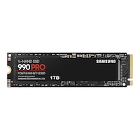 Samsung 990 Pro MZ-V9P1T0BW 1 TB 7450/6900 MB/S M.2 NVMe SSD Samsung 990 Pro MZ-V9P1T0BW 1 TB 7450/6900 MB/S M.2 NVMe SSD