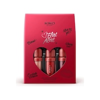 Kiko Flirt Alert Mini Kisses Maxi Shine Kit 3d Hydra Lip Gloss Kiko Flirt Alert Mini Kisses Maxi Shine Kit 3d Hydra Lip Gloss