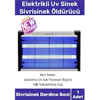 Premium Yükseltmiş Güç Çift Florasan Elektrikli Uv Zincirli Askılı Sinek Sivrisinek Öldürücü 220v