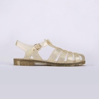 Igor Biarritz Glitter Kadın Altın Simli Sandalet S10262-140 Altın
