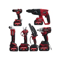 Prohummer Ph338 Profesyonel Kömürsüz Akülü Kırmızı 6lı Set - 21v 4ah Kırıcı Delici, Somun Sıkma, Vidalama, Avuç Taşlama, Dal Budama Makası, Dal Testeresi Prohummer Ph338 Profesyonel Kömürsüz Akülü Kırmızı 6lı Set - 21v 4ah Kırıcı Delici, Somun Sıkma, Vidalama, Avuç Taşlama, Dal Budama Makası, Dal Testeresi