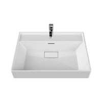 Turkuaz Seramik Sharp 60x48 cm Etajerli Lavabo Turkuaz Seramik Sharp 60x48 cm Etajerli Lavabo