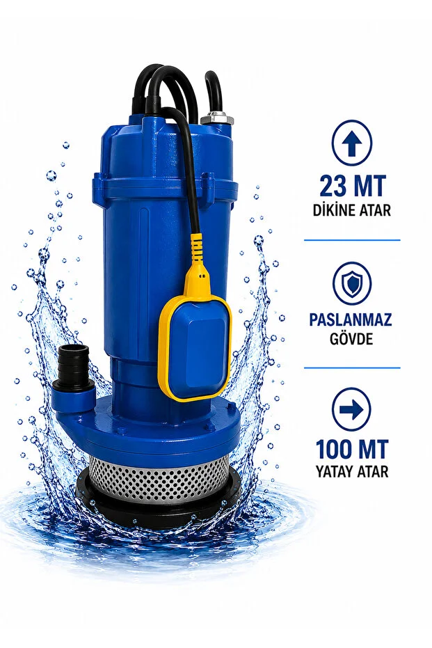Şamandıralı Dalgıç Temiz Ve Kirli Dere Kuyu Su Motoru Drenaj Dalgıç Su Pompası 0.75 Hp 0.55kw Şamandıralı Dalgıç Temiz Ve Kirli Dere Kuyu Su Motoru Drenaj Dalgıç Su Pompası 0.75 Hp 0.55kw