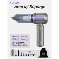 Auhma Ahv-09 4'ü 1 Arada 17000pa Kablosuz Taşınabilir Araç İçi El Süpürgesi Auhma Ahv-09 4'ü 1 Arada 17000pa Kablosuz Taşınabilir Araç İçi El Süpürgesi