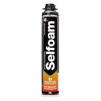 Selsil Selfoam B1 Yangına Dayanıklı Poliüretan Köpük Tabancalı 750 ml Siyah Siyah Selsil Selfoam B1 Yangına Dayanıklı Poliüretan Köpük Tabancalı 750 ml Siyah Siyah
