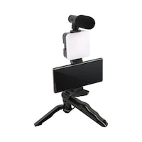Shopytech 5 İ 1 Arada Mikrofonlu Led Işıklı Vlog Kiti Tabanca Tutuşlu Masaüstü Tripod & Selfie Stick 1 Adet Shopytech 5 İ 1 Arada Mikrofonlu Led Işıklı Vlog Kiti Tabanca Tutuşlu Masaüstü Tripod & Selfie Stick 1 Adet
